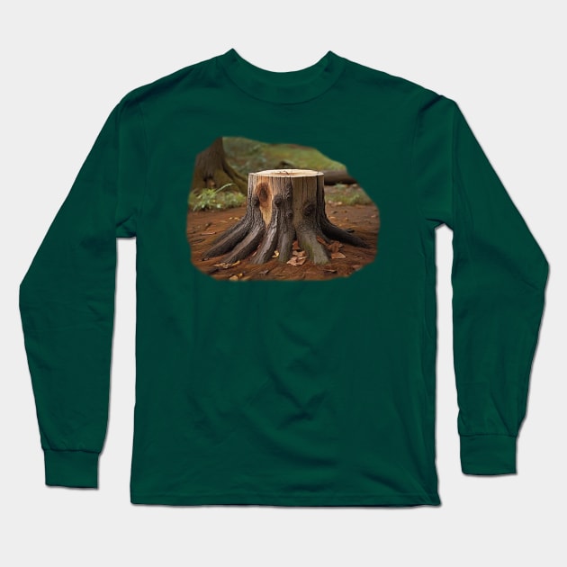 Stump Long Sleeve T-Shirt by JacCal Brothers